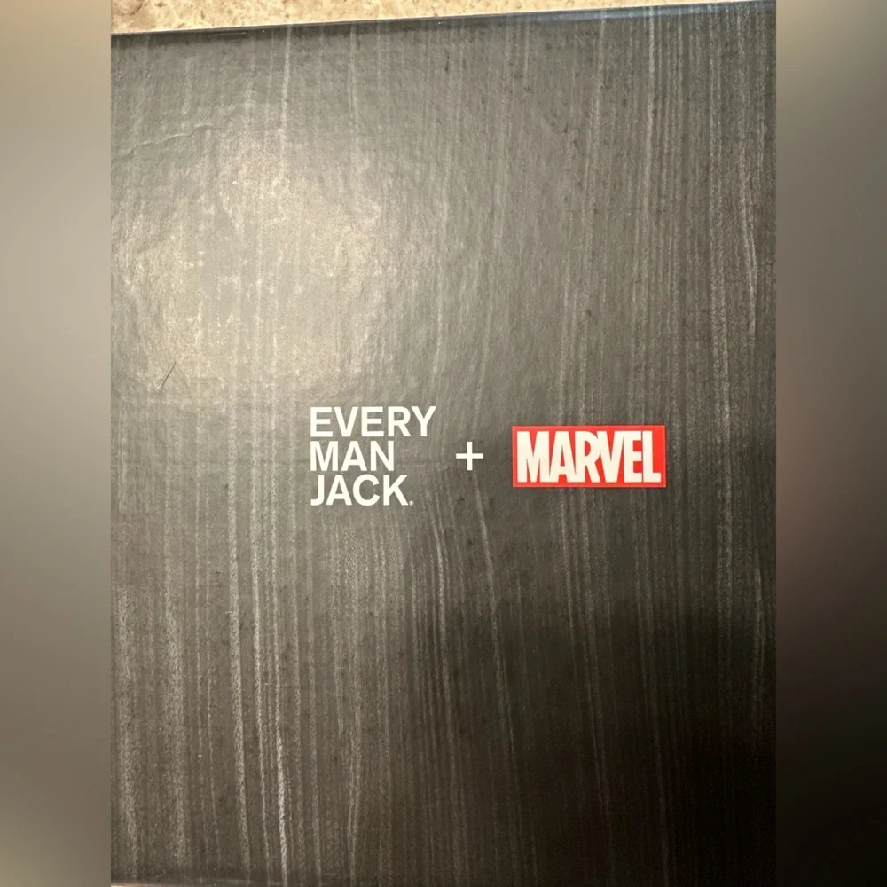 Spider Man Marvel EVERY MAN JACK Ltd Ed Body Wash Deodorant Shampoo Set New